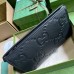 Gucci Pouch in Black Jumbo GG Leather