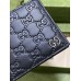 Gucci Bi-fold Wallet In Black Gucci Signature Leather