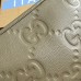 Gucci Pouch in Taupe Jumbo GG Leather