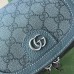 Gucci Ophidia Toiletry Pouch in Grey GG Supreme Canvas