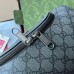 Gucci Ophidia Toiletry Pouch in Grey GG Supreme Canvas