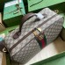 Gucci Savoy Shoe Case in Beige GG Supreme Canvas