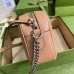 Gucci GG Marmont Small Camera Bag in Rose Beige Matelasse Leather