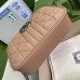 Gucci GG Marmont Small Camera Bag in Rose Beige Matelasse Leather