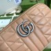 Gucci GG Marmont Small Camera Bag in Rose Beige Matelasse Leather