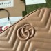 Gucci GG Marmont Small Camera Bag with Rose Beige Hardware
