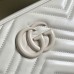 Gucci GG Marmont Small Camera Bag with White Hardware