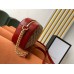 Gucci GG Marmont Small Camera Bag in Canvas with Red Trim