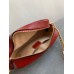 Gucci GG Marmont Small Camera Bag in Canvas with Red Trim