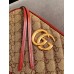 Gucci GG Marmont Small Camera Bag in Canvas with Red Trim