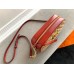Gucci GG Marmont Small Camera Bag in Canvas with Red Trim