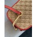 Gucci GG Marmont Small Camera Bag in Canvas with Red Trim