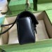 Gucci GG Marmont Mini Shoulder Bag with Black Hardware