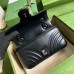 Gucci GG Marmont Mini Shoulder Bag with Black Hardware
