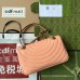 Gucci GG Marmont Small Shoulder Bag in Round Matelasse Leather