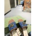 Gucci Slide Sandals in Blue GG Denim With Double G