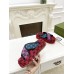Gucci Platform Slide Sandals in Multicolor GG Canvas