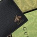 Gucci Bi-fold Wallet In Black Animalier Leather