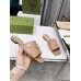 Gucci Slide Sandals in Beige GG Matelasse Leather