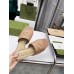 Gucci Slide Sandals in Beige GG Matelasse Leather