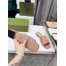 Gucci Slide Sandals in Beige GG Matelasse Leather