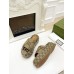 Gucci Platform Slide Sandals in Beige Maxi GG Canvas