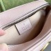 Gucci GG Marmont Small Camera Bag in Pink Chevron Leather