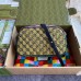 Gucci GG Marmont Small Camera Bag in Red GG Multicolor Canvas