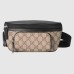 Gucci Eden Belt Bag in Beige GG Supreme Canvas
