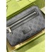 Gucci Belt Bag in Black GG Supreme Canvas