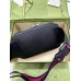 Gucci Belt Bag in Black GG Supreme Canvas
