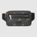 Gucci Bestiary Belt Bag in Black GG Supreme with Tigers