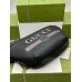Gucci Belt Bag in Black Print Leather
