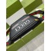 Gucci Belt Bag in Black Print Leather