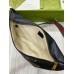 Gucci Belt Bag in Black Print Leather