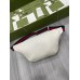 Gucci Belt Bag in White Print Leather