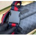 Gucci Bum Bag in Black GG Supreme Canvas