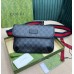 Gucci Bum Bag in Black GG Supreme Canvas