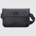 Gucci Bum Bag in Black GG Supreme Canvas