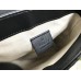 Gucci Belt Bag in Black GG Embossed Leather