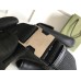 Gucci Belt Bag in Black GG Embossed Leather