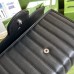 Gucci GG Marmont Mini Chain Bag in Black Matelasse Leather