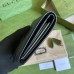 Gucci Bi-fold Wallet In Black Canvas with Interlocking G