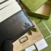 Gucci Bi-fold Wallet In Black Canvas with Interlocking G