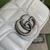 Gucci GG Marmont Super Mini Bag in White Matelasse Leather