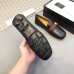 Gucci Mens Driver Loafers in Black Leather with Web