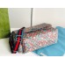 Gucci Plus Diaper Bag in GG Supreme Canvas with Star Print
