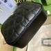 Gucci Small Shoulder Bag In Black GG Matelasse Leather Gucci Small Shoulder Bag In Black GG Matelasse Leather