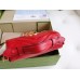Gucci GG Marmont Mini Top Handle Bag in Red Chevron Calfskin