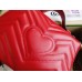 Gucci GG Marmont Mini Top Handle Bag in Red Chevron Calfskin